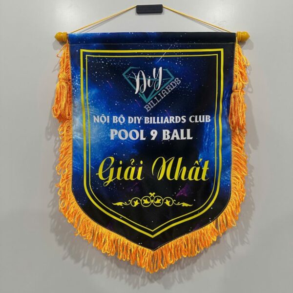 Cờ lưu niệm giải biliards