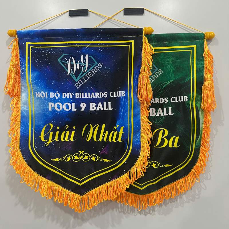 Cờ lưu niệm Billiards Pool 9 Ball