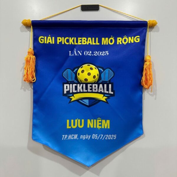 Cờ lưu niệm giải pickleball