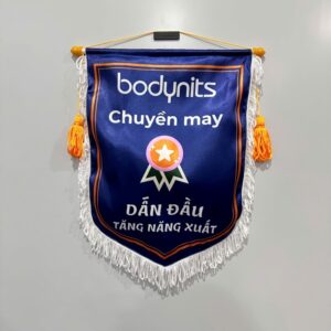 Cờ khen thưởng in theo yêu cầu