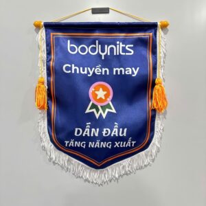 Cờ khen thưởng in theo yêu cầu