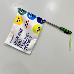 Cờ vải sự kiện in logo theo yêu cầu