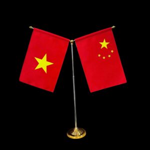 Cờ đôi để bàn in theo yêu cầu