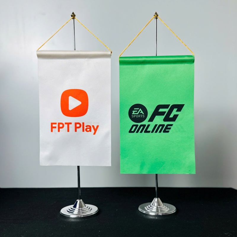 Cờ để bàn trưng bày in theo yêu cầu