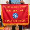 Cờ cụm thi đua in nội dung, logo theo yêu cầu
