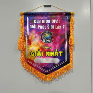 Cờ giải bida giá rẻ in sắc nét