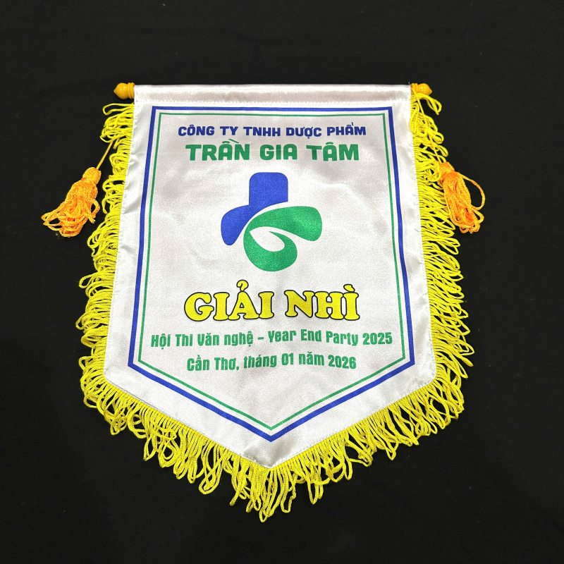 Cờ lưu niệm sự kiện in theo yêu cầu