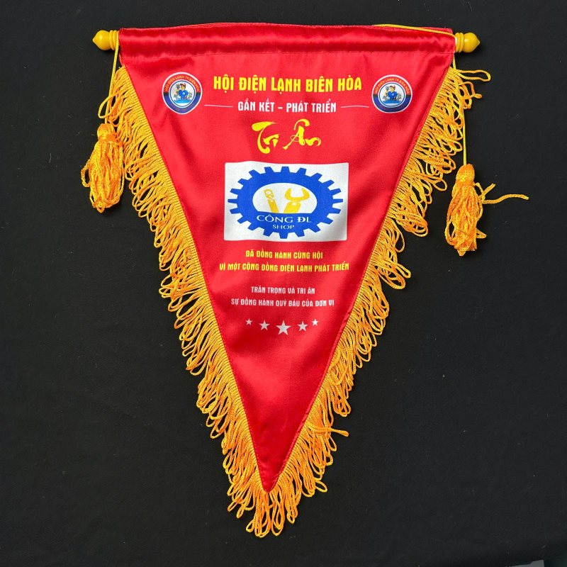 Cờ tam giác 30x40cm