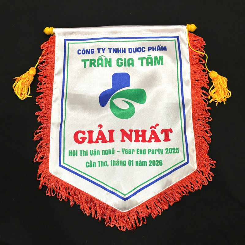 Cờ sự kiện cuối năm in theo yêu cầu