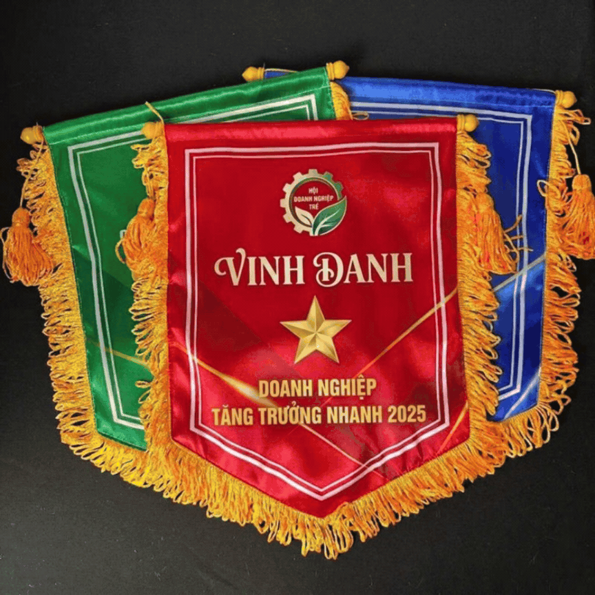 Cờ lưu niệm in theo yêu cầu