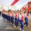Cờ nghi thức trong hội thi nghi thức đội