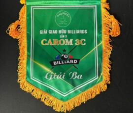 Cờ lưu niệm được in theo yêu cầu Cờ lưu niệm billiards in theo yêu cầu