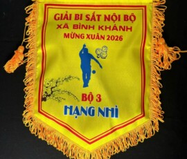 Cờ lưu niệm hội thao giá rẻ mừng xuân 2026