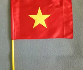 Cờ cầm tay in logo quốc gia Cờ cầm tay in logo quốc gia