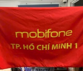 Mẫu cờ cầm tay in tên công ty Mẫu cờ cầm tay in tên công ty